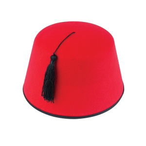 HENBRANDT RED FEZ HAT